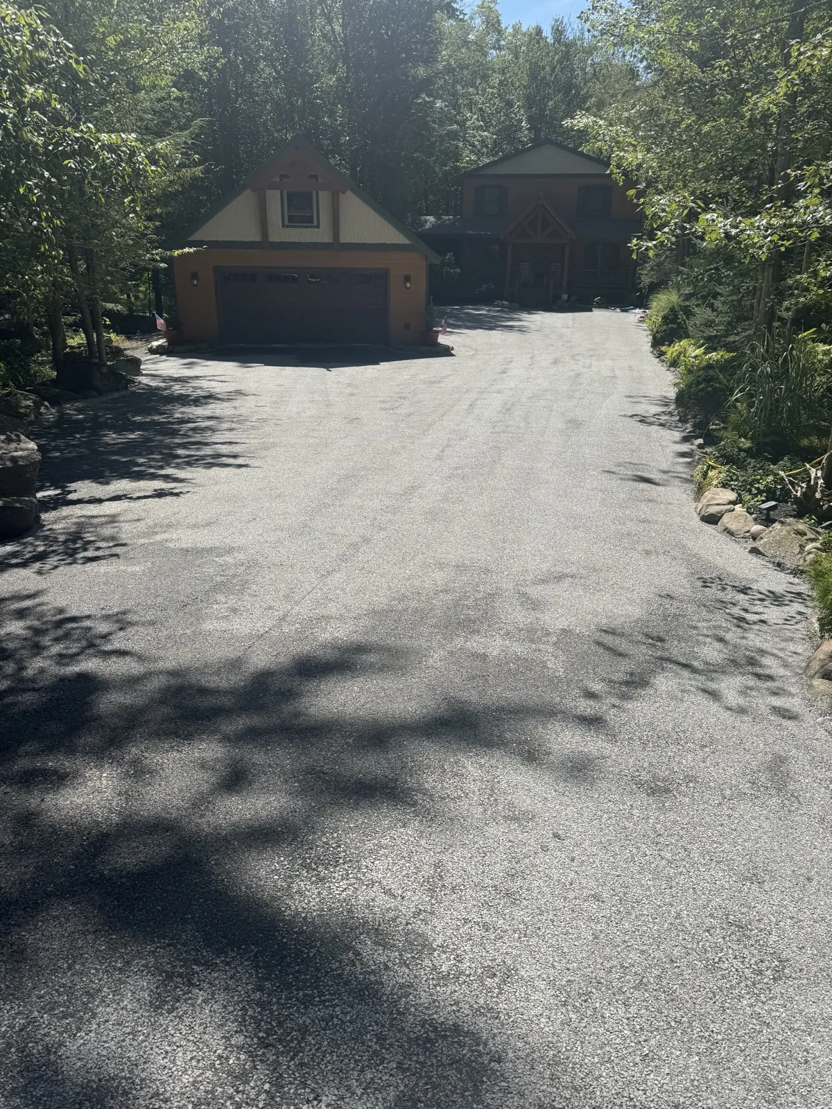 Driveway through portrait view, All County Paving NJ and PA
