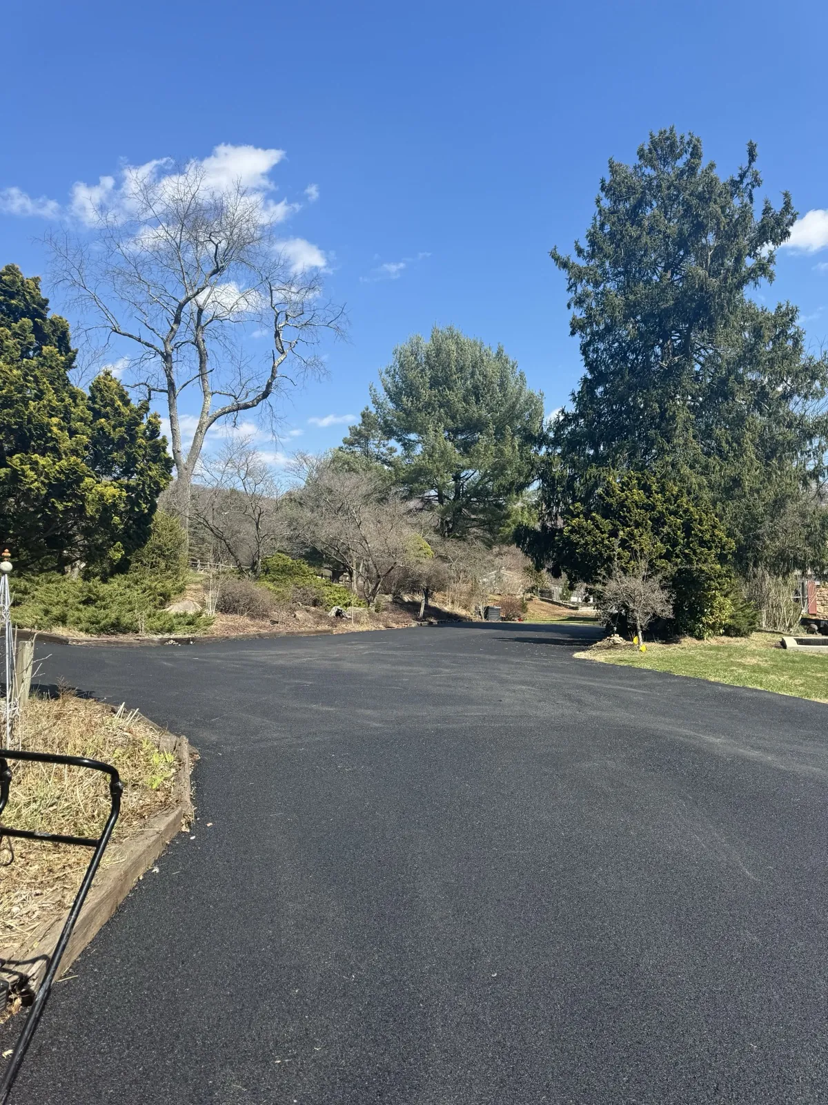 Driveway with sky view, All County Paving NJ and PA