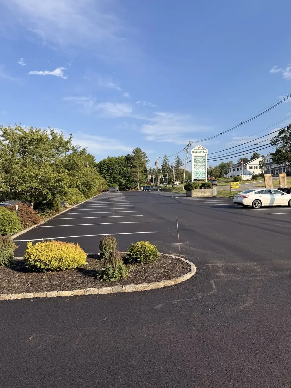 Suburban driveway with curb appeal, paved by All County Paving in New Jersey