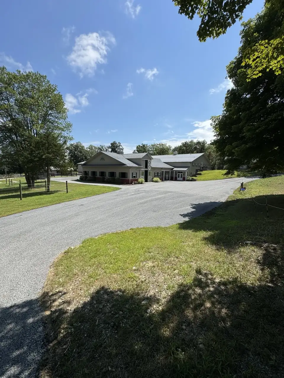 Fresh driveway, suburban home, paved by All County Paving in New Jersey
